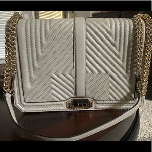 Rebecca Minkoff Geo Quilted Love Jumbo Crossbody